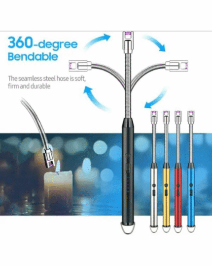Arc Lighter With Usb Charging | Rotate 360 Degrees, For Aromatherapy (random Colors)