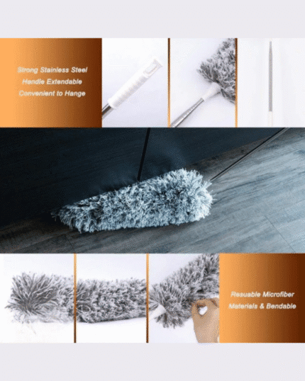Extendable Telescope Microfiber Duster With Long Handle