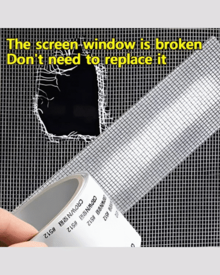 Mesh Roll Tape Window Screen Repair Patch – 2 Meter
