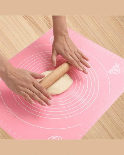 Silicone Baking Roti Mat With Measurements Heat Resistant (Random Color)
