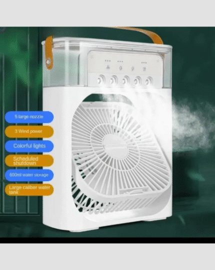 Portable Air Conditioner Fan Usb Electric Fan 10inch (random Color)