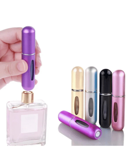 Refillable Mini Perfume Spray Bottle Spray Atomizer 5 Ml (random Color)