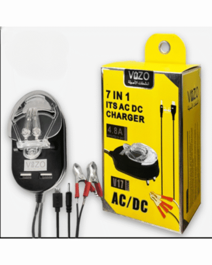 Vizo V17 – 7-in-1 Multi-port Charger | Ac/dc Desktop Charger