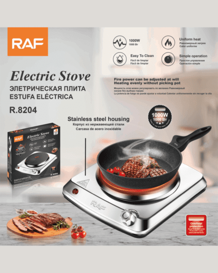 Electric Cooking Stove with 1000W Power and Fully Automatic.