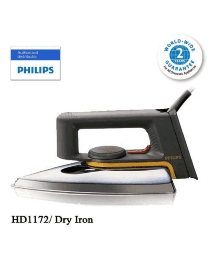 Philips Classic Dry iron HD1172/01 - Black