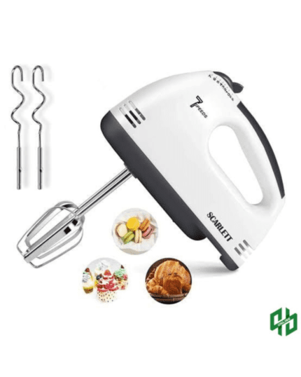 Hand Mixer - 5 Speed 180W Powerful Motor - 220V Electric