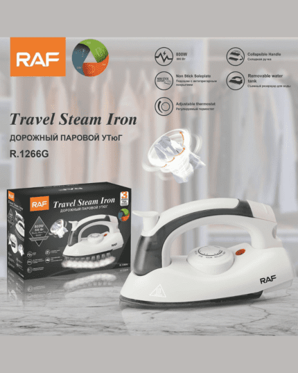 RAF Small Steam Iron 800 Watts
