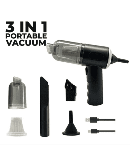 3-in-1 Home & Car Vacuum Cleaner